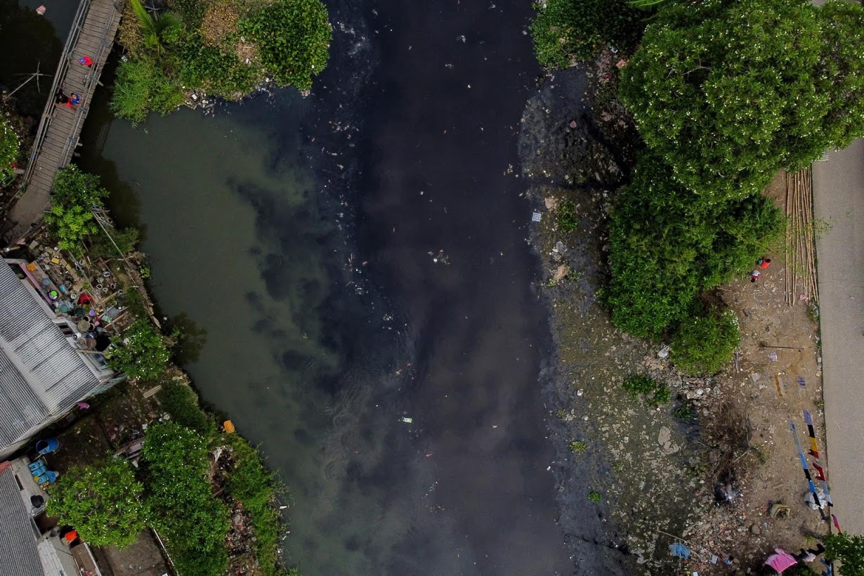 Загрязненные воды по всему миру на снимках с высоты