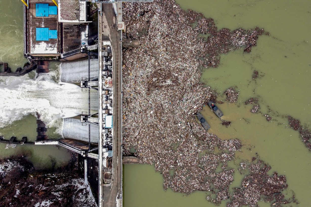 Загрязненные воды по всему миру на снимках с высоты