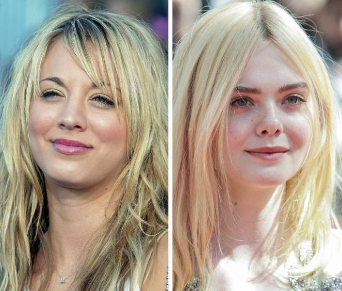 Голливудские знаменитости разных поколений в одинаковом возрасте