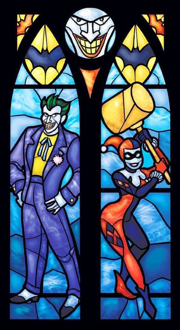 Витражные стекла для фанатов видеоигр, комиксов и научной фантастики