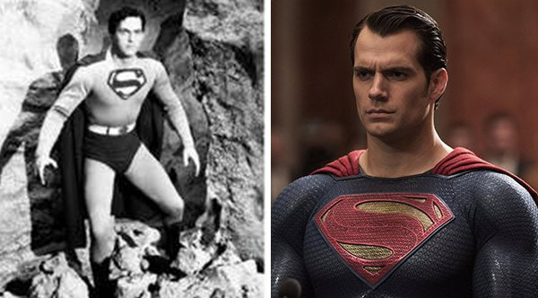 Как за годы изменилась внешность супергероев из фильмов 