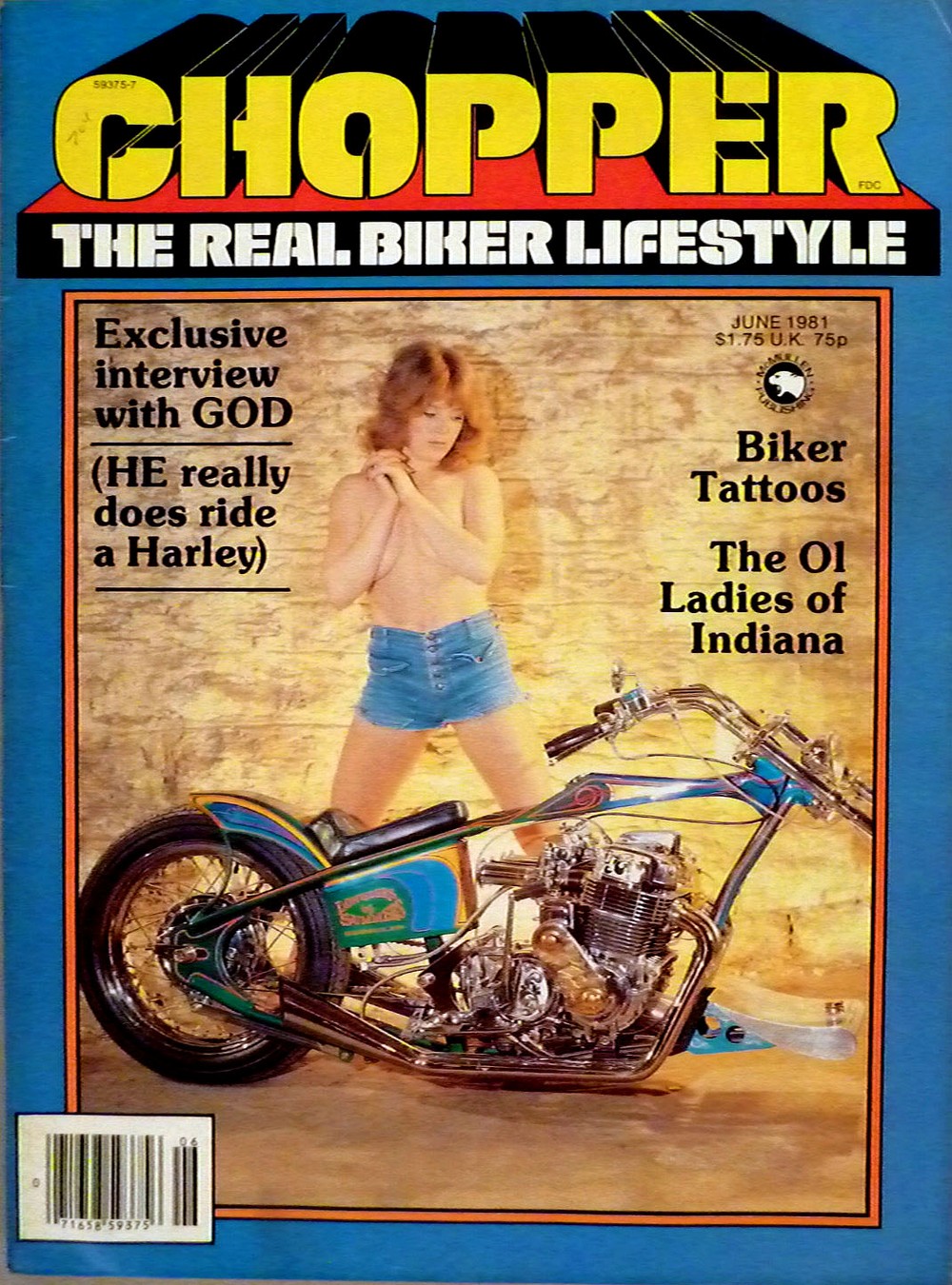 Горячие девушки на обложках байкерских журналов 1980-х годов