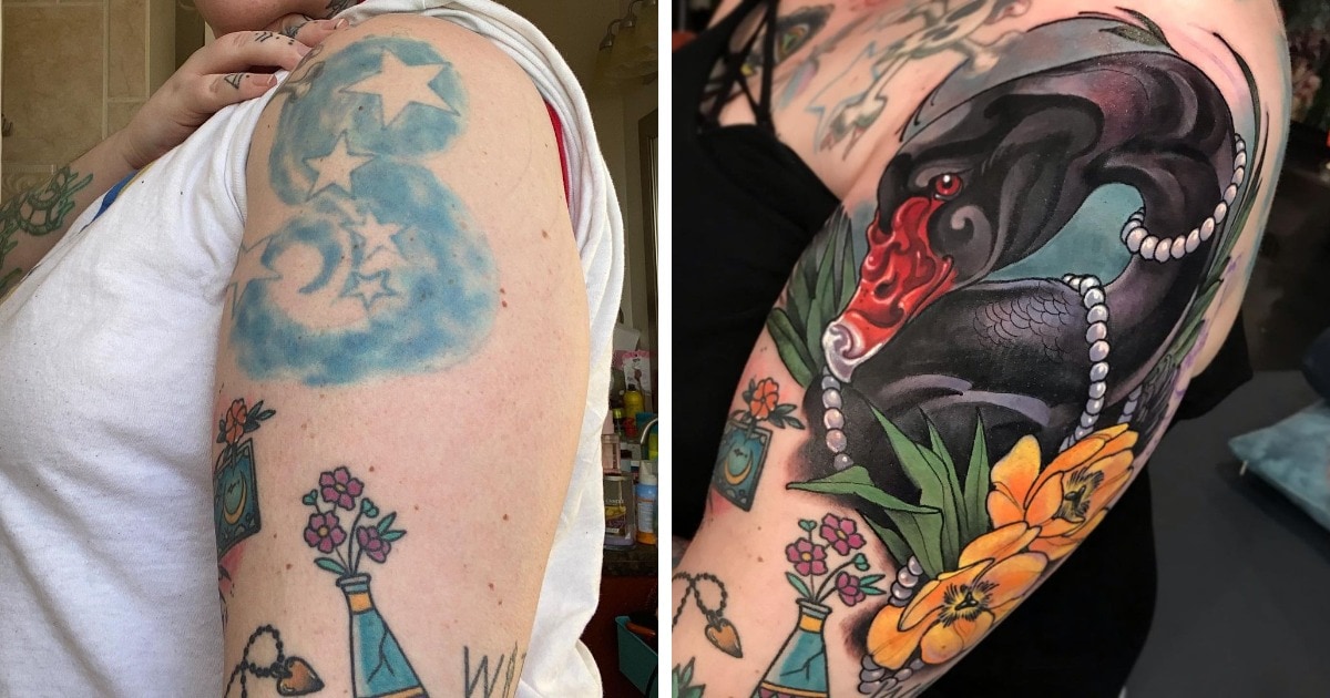 Тату-мастера перекрыли крайне неудачные татуировки клиентов