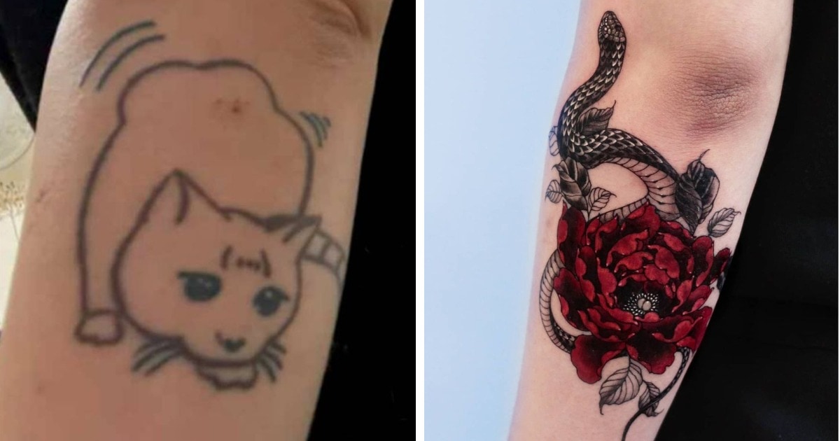 Тату-мастера перекрыли крайне неудачные татуировки клиентов
