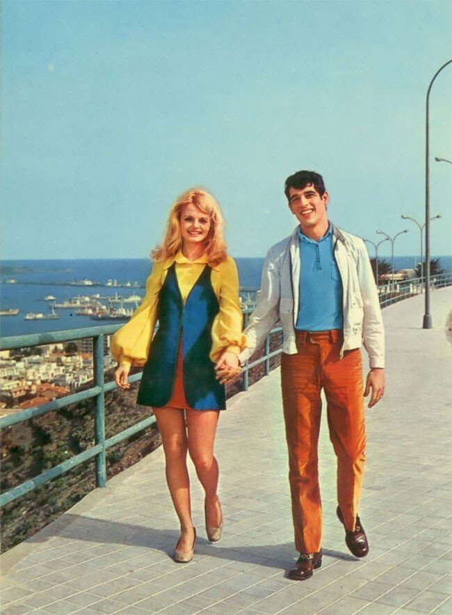 Романтические фотографии пар 1960-х годов