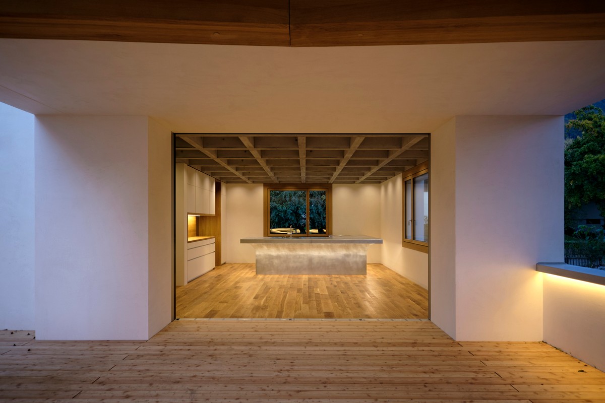 Трехэтажный семейный дом в Лихтенштейне