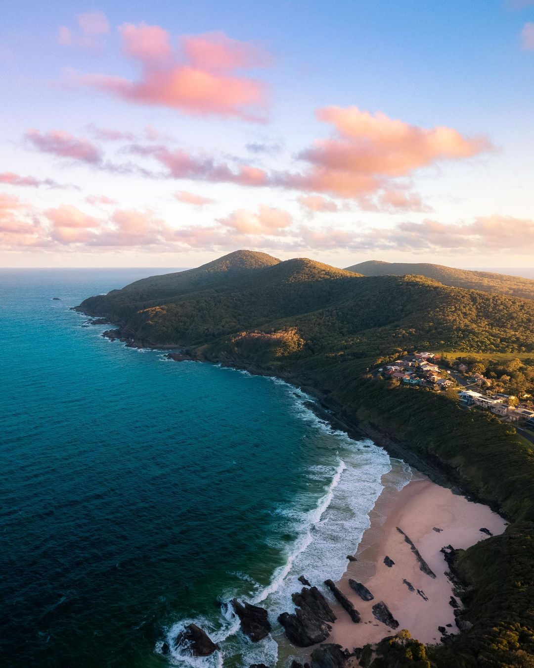 Красоты Австралии с высоты на аэрофотоснимках Джона Дина
