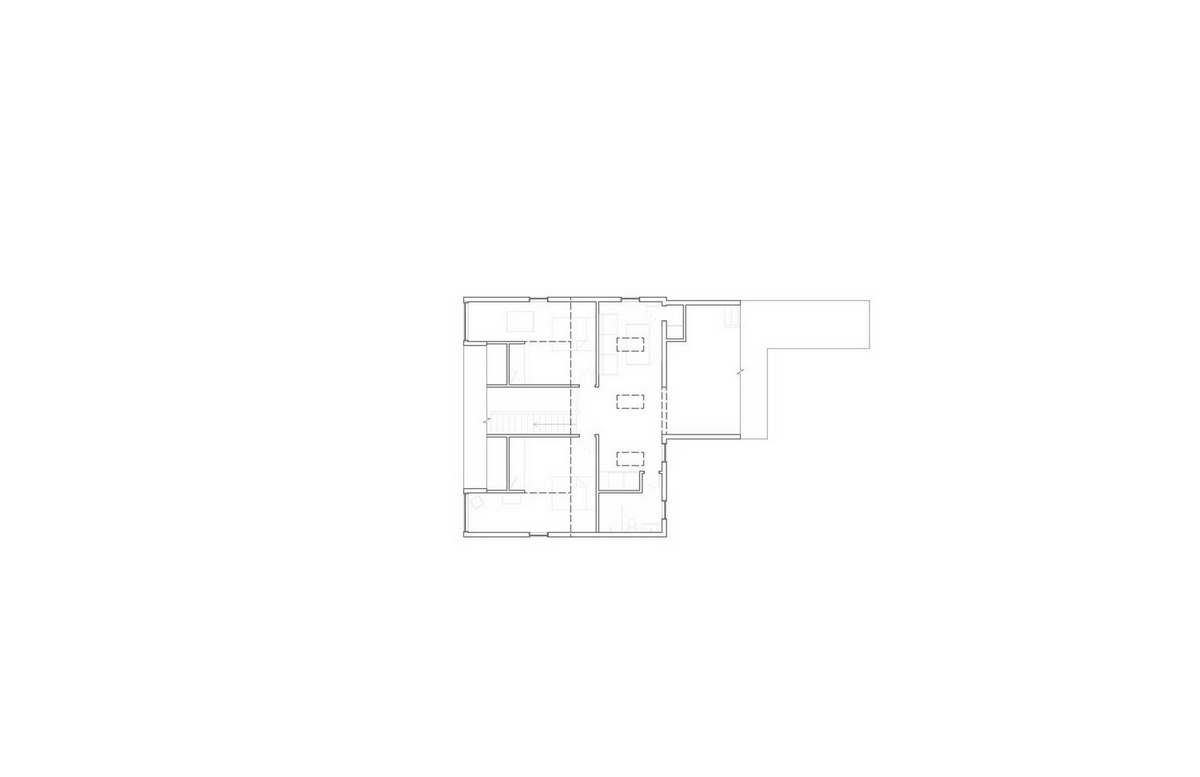 Современная модернизация старого дома в США также, который, чтобы, этажом, Skidmore, спальни, Новый, более, этажа, которые, Beebe, через, окнами, этаже, комнаты, лестницу, широкую, вторым, ванные, Консольный