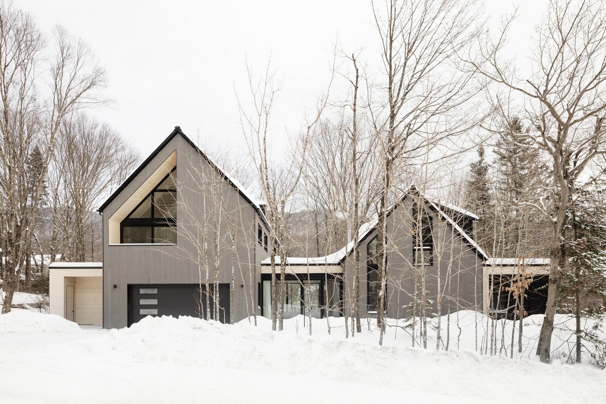 Преобразование старого шале в семейную резиденцию в Канаде