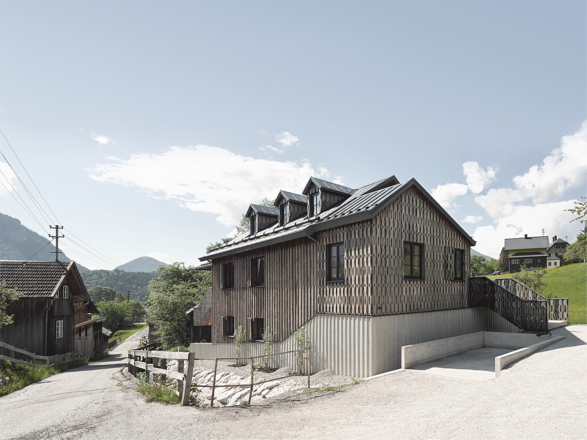 Преображение и расширение старого дома в Австрии