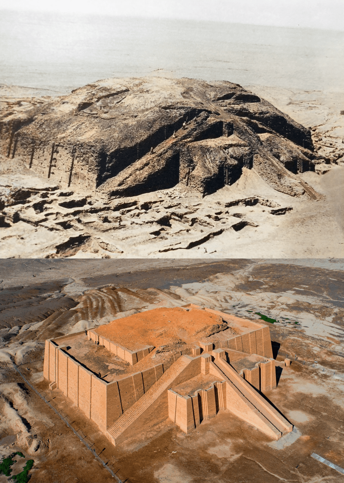 Знаменитые древнейшие постройки до и после их реконструкции