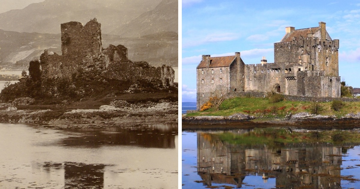 Знаменитые древнейшие постройки до и после их реконструкции