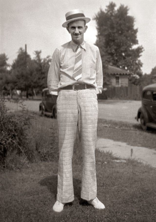 Мужская мода 1930-х годов на снимках