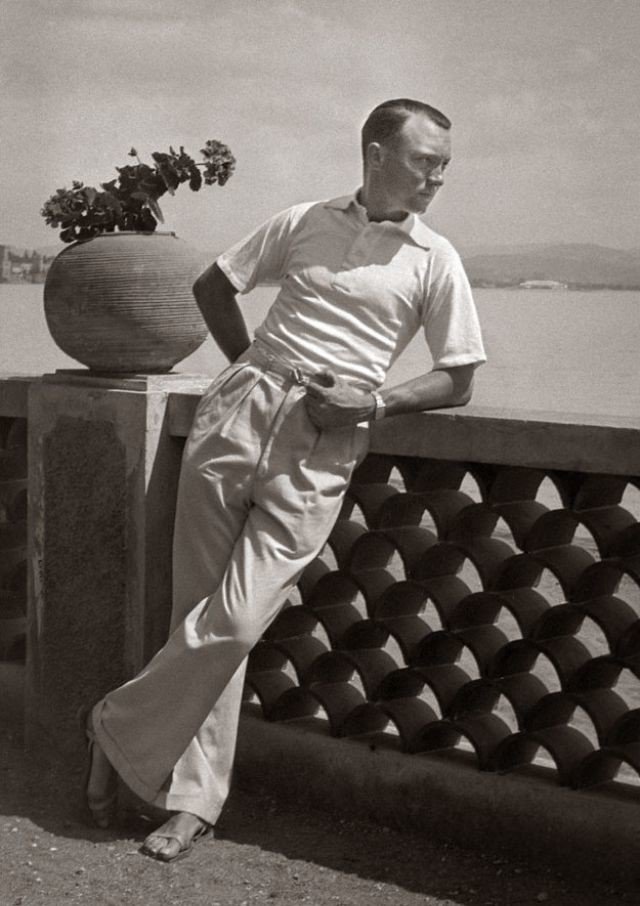 1930-cu illərdə şəkillərdə kişi modası