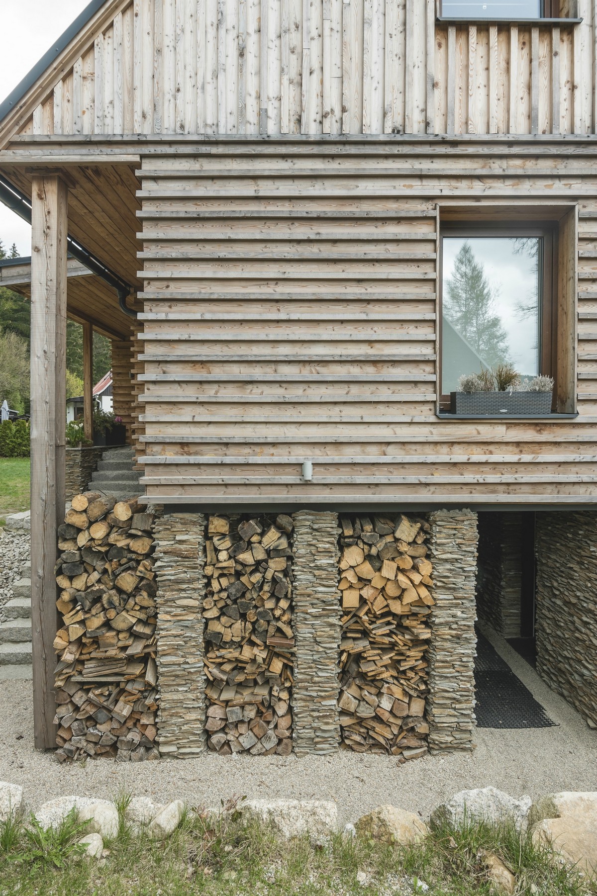 Расширение и обновление деревянного дома в Чехии