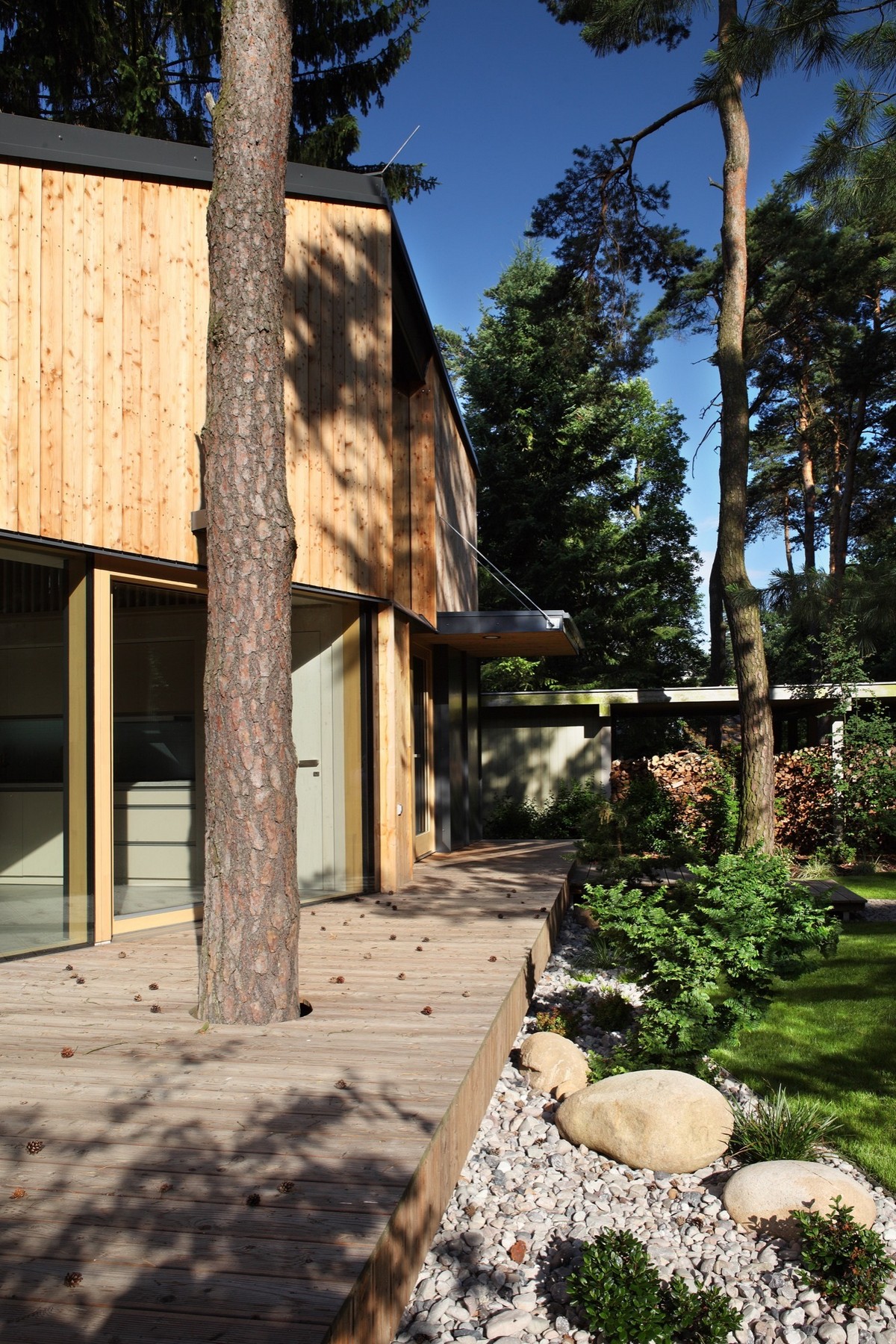 Деревянный дом-студия в Чехии