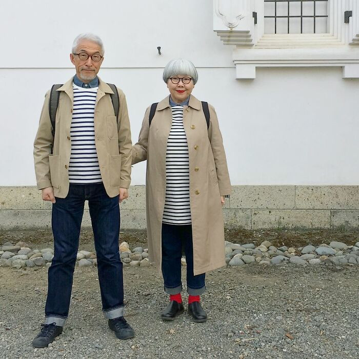 Идеальные супруги из Японии, которые каждый день одеваются в одинаковом стиле