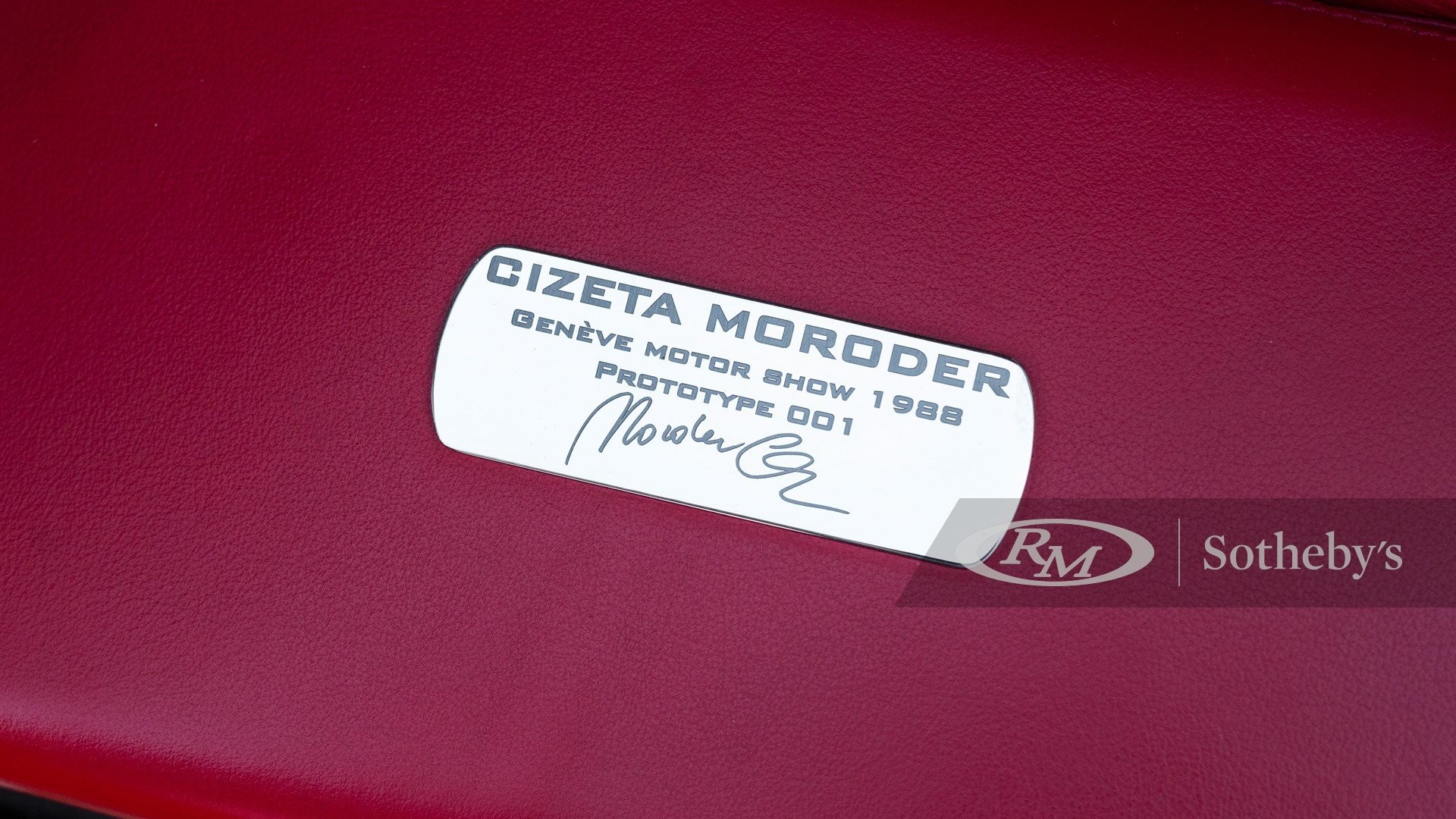 Первый экземпляр экзотического суперкара Cizeta-Moroder V16T