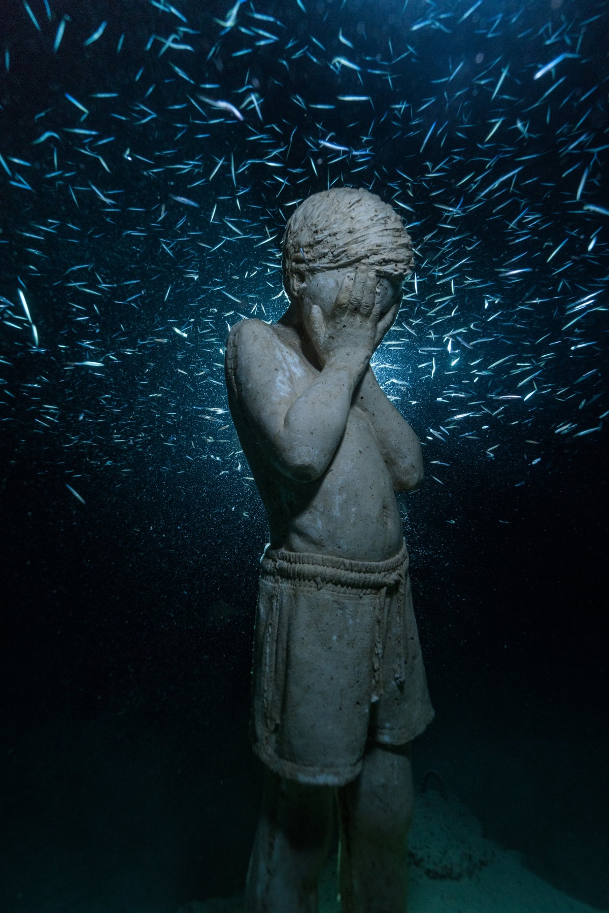 Музей подводной скульптуры открылся на Кипре