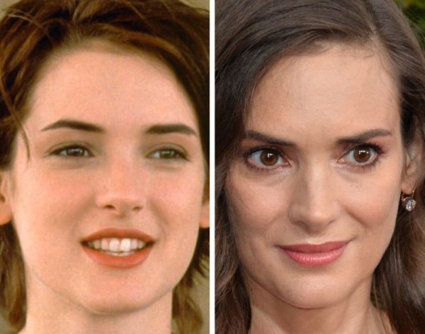 Как лица знаменитостей меняются с возрастом