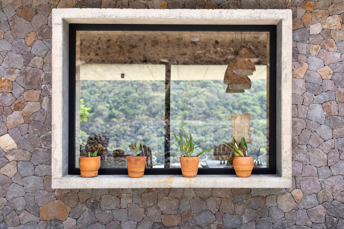 Каменный дом для отдыха в горах Коста-Рики Картинки и фото