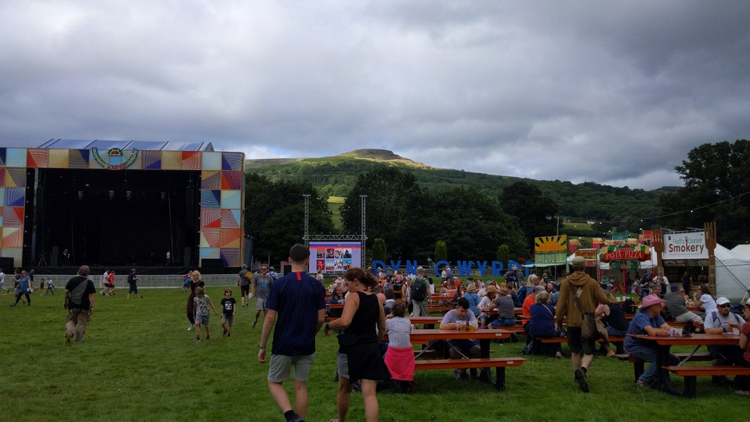 Фестиваль музыки и искусств Green Man Festival в Южном Уэльсе