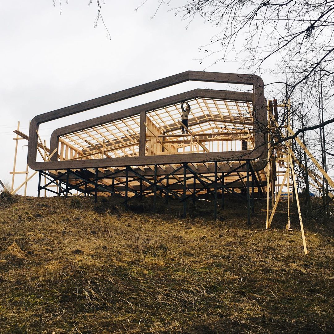 Модульный деревянный дом в Калужской области