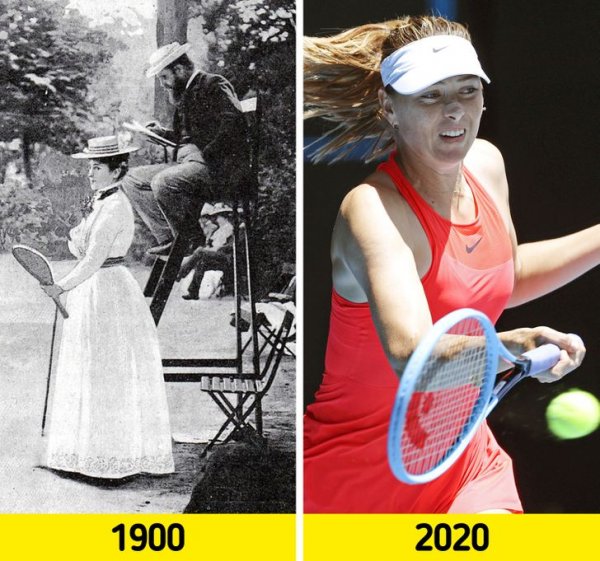 Как изменился мир спорта за столетие