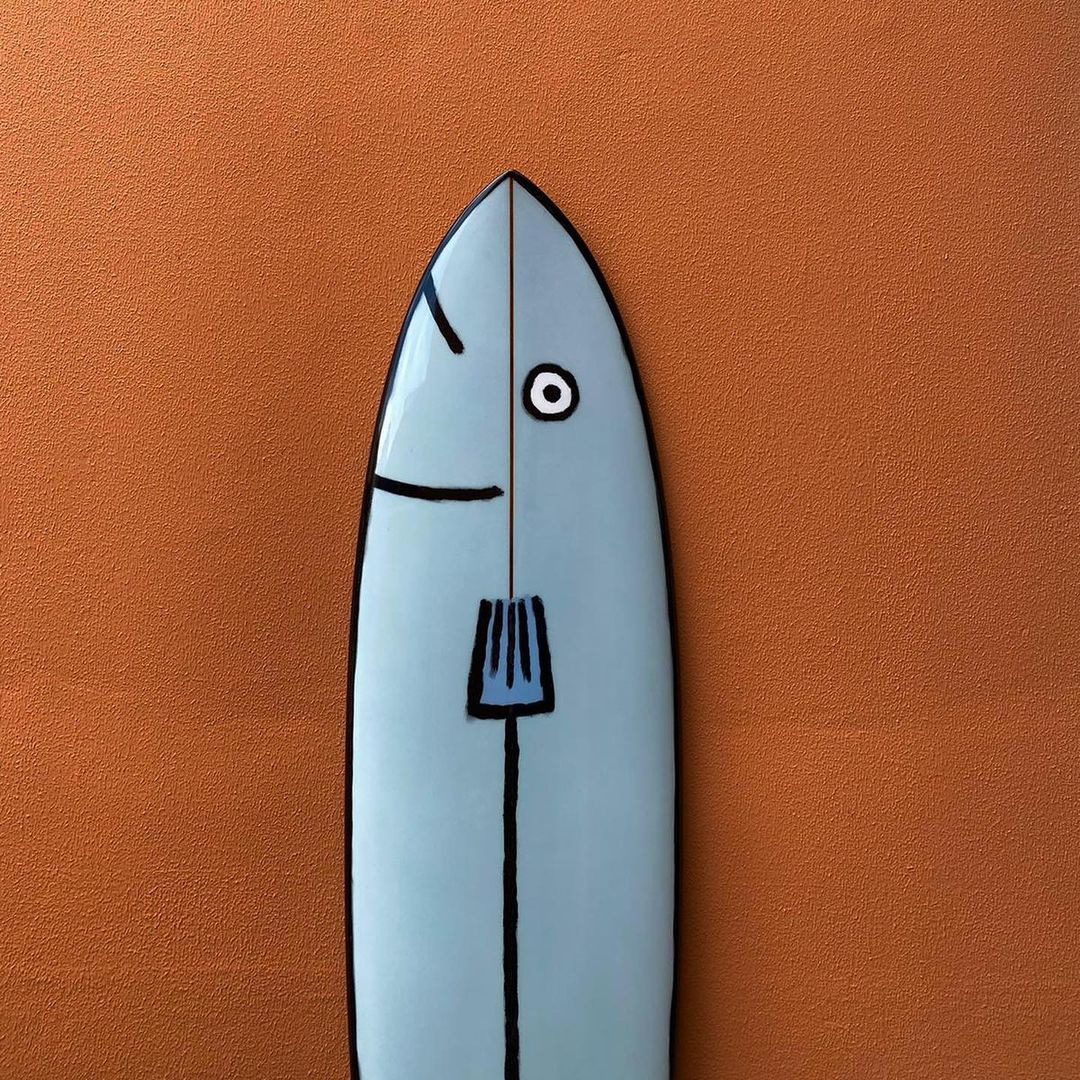 Мультяшные доски для сёрфинга от Жана Жульена