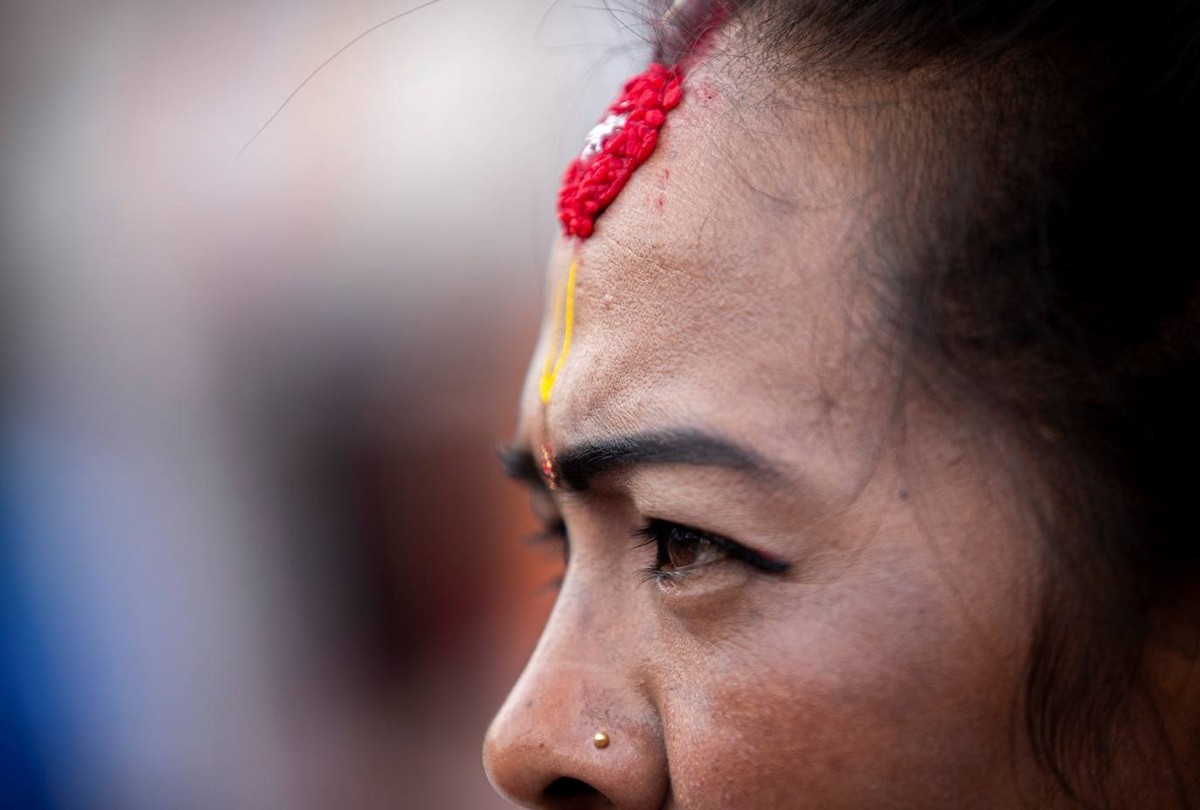 Фестиваль замужних женщин Teej в Непале