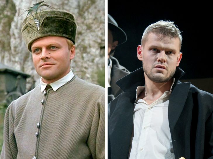 Советские и российские кинозвезды в одинаковом возрасте на снимках
