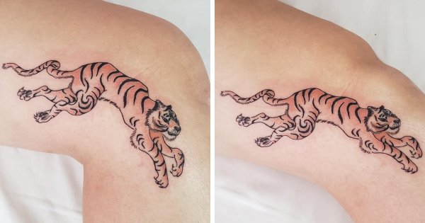 Примеры необычных подвижных татуировок-трансформеров