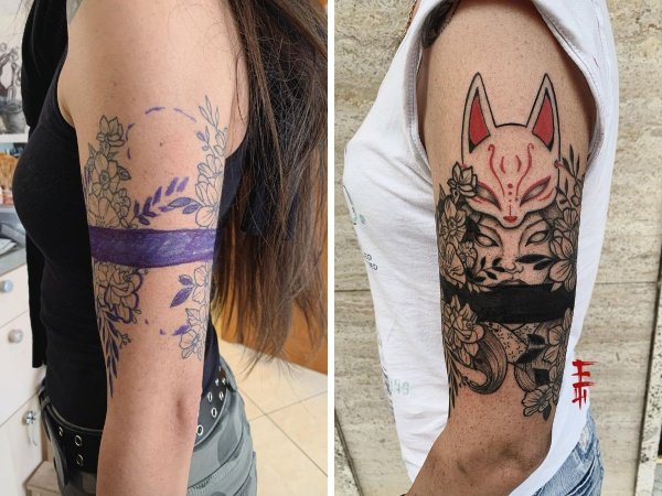 Профессионалы подарили новую жизнь старым и неудачным татуировкам