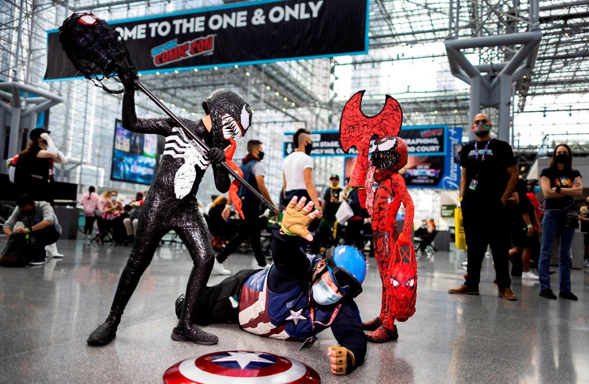 Comic Con 2021 проходил в Нью-Йорке