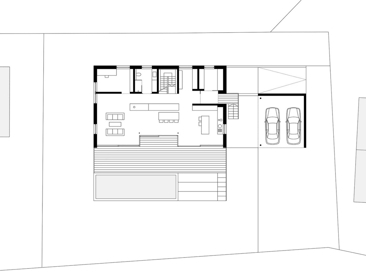 Двухэтажный деревянный дом в Австрии Проект, Фасады, имеют, метров, спальнями, подвала, помещения, также, имеет, здания, этаже, площадь, деревянной, месте, семьи, террасой, квадратных, House, стороны, открывая