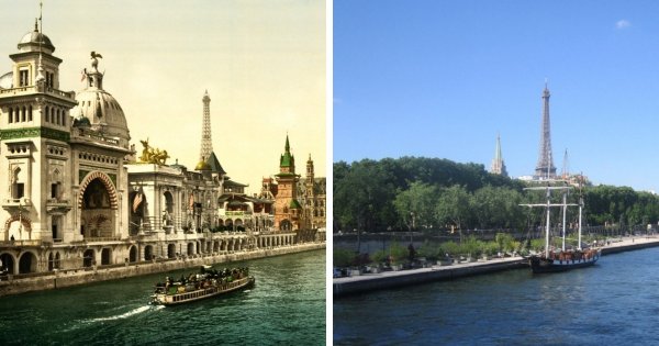 Снимки известных мест, которые со временем претерпели заметные изменения