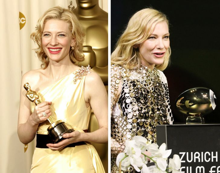 Знаменитые актрисы во время вручения своих первых и последних наград