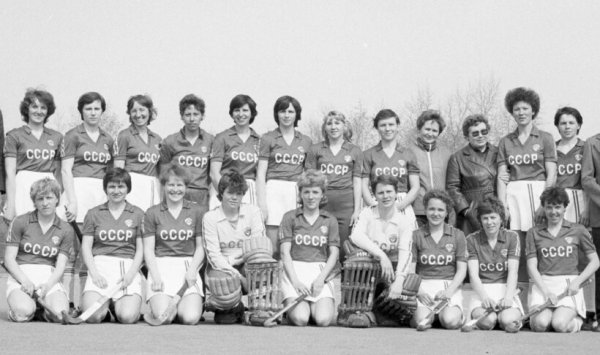 Архивные снимки женских спортивных команд СССР