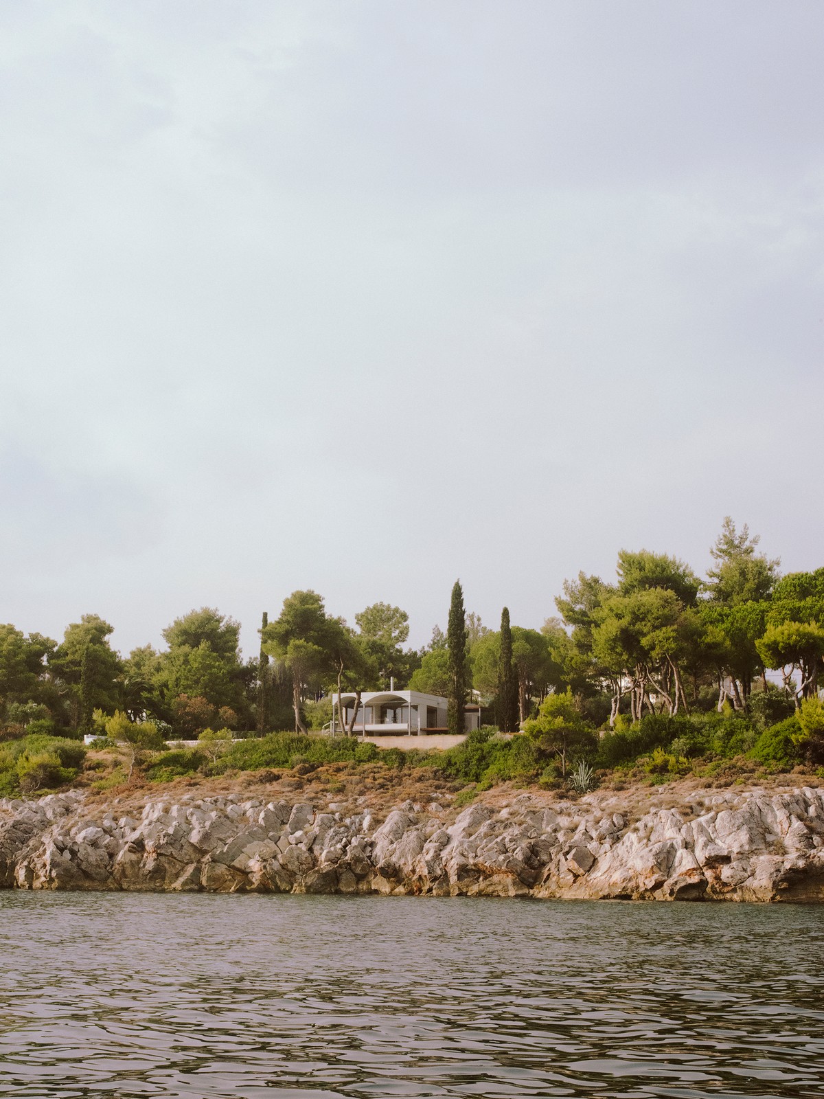 Модернизация загородного дома на побережье Эвбейского моря в Греции