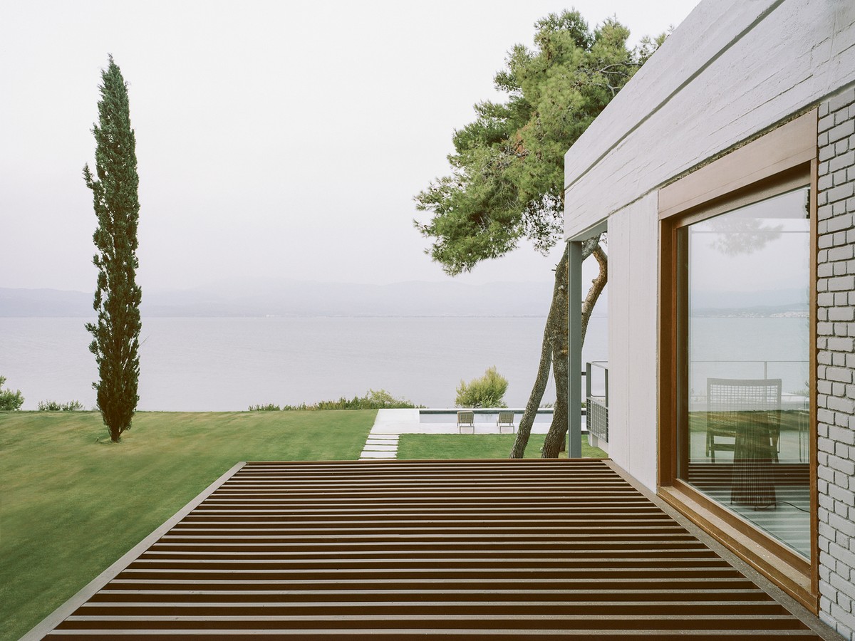 Модернизация загородного дома на побережье Эвбейского моря в Греции