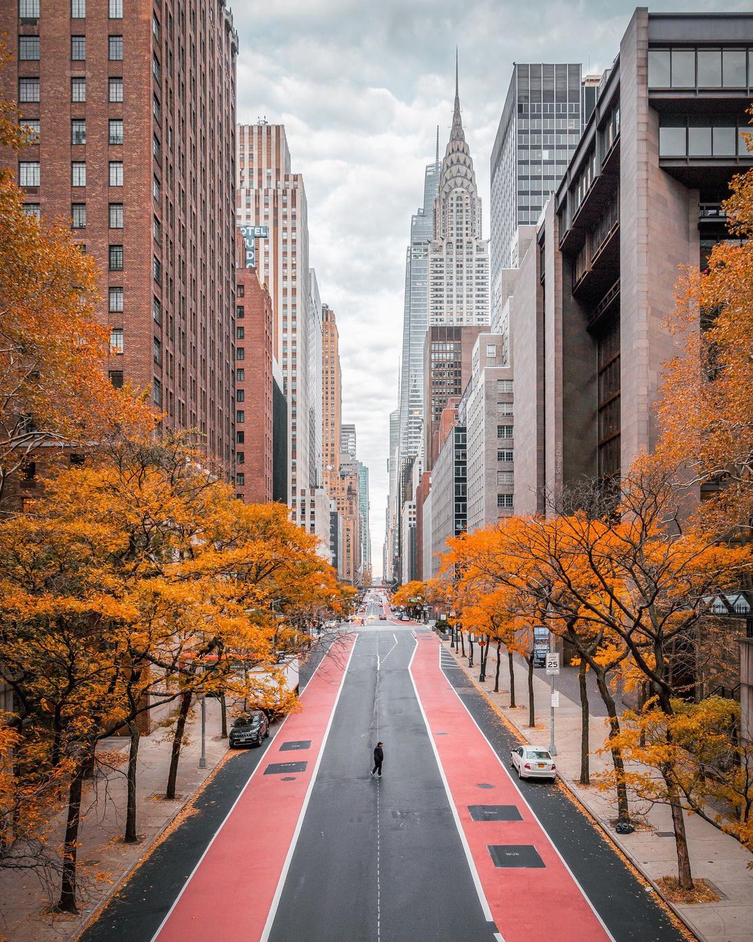 Городские пейзажи и Нью-Йоркские улицы на снимках Сидни Чуа