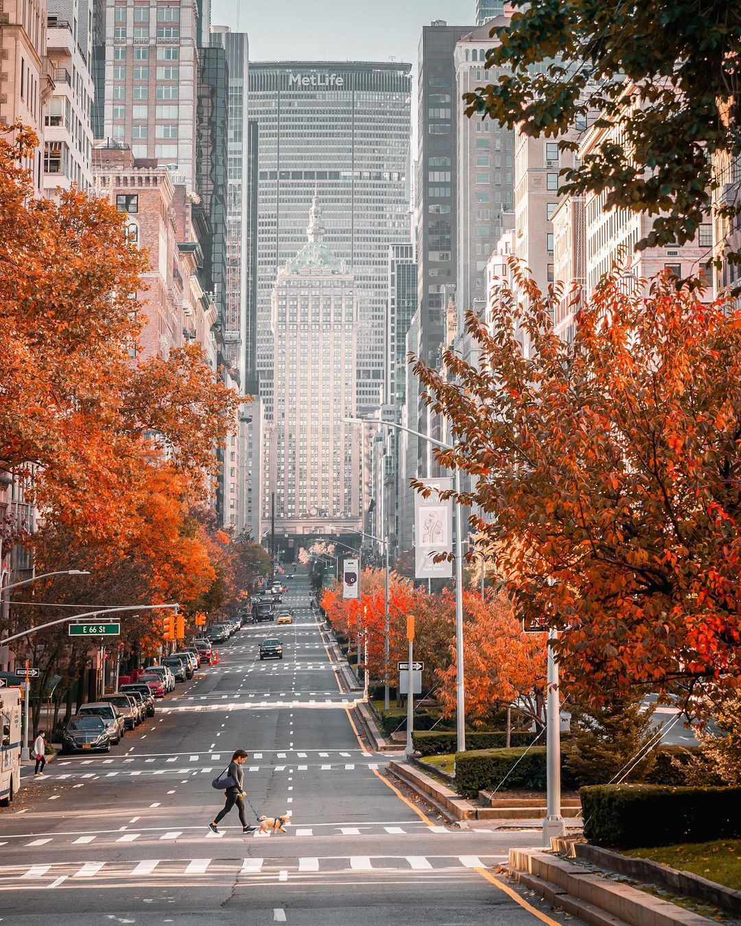 Городские пейзажи и Нью-Йоркские улицы на снимках Сидни Чуа