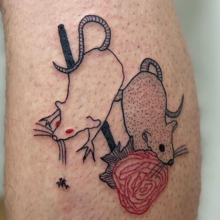 Забавные творения татуировщицы из Бразилии, которая не умеет рисовать