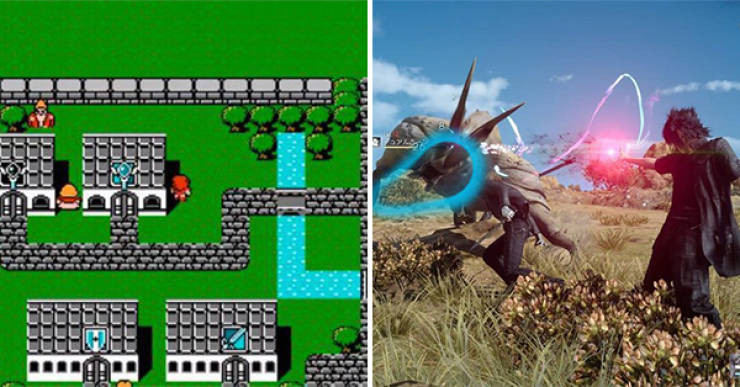 Как изменились известные видеоигры: тогда и сейчас
