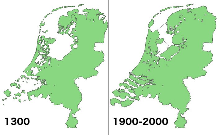 Нидерланды находятся ниже уровня моря, но как страну при этом не затапливает?