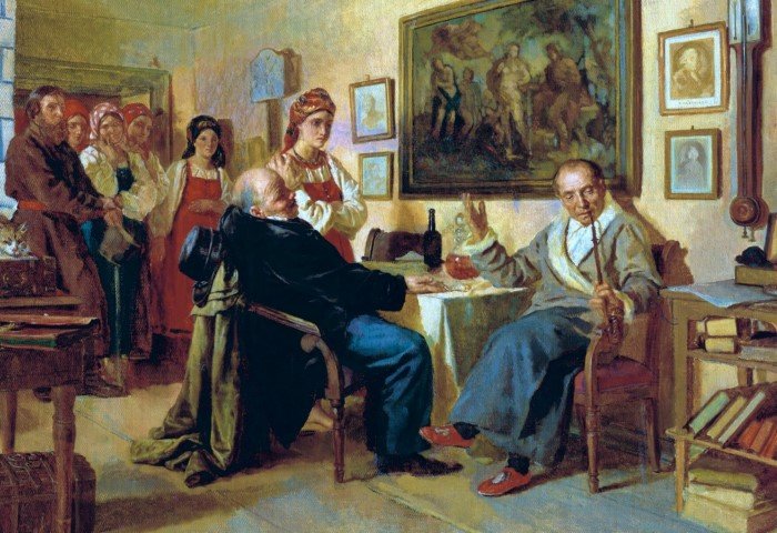 Как проходил обычный день помещика в Российской империи?