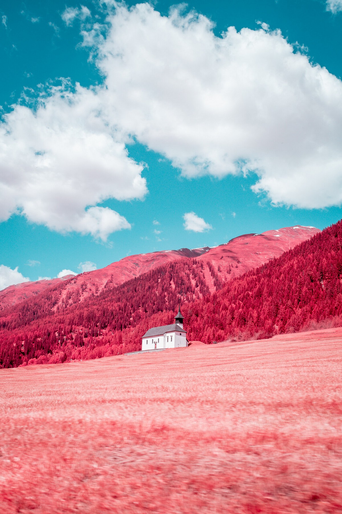 Сюрреалистические инфракрасные пейзажные снимки от Паоло Петтиджани