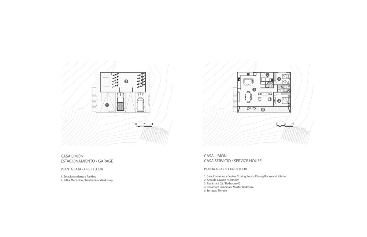 Современный лесной дом-сарай в Мексике которые, Ocoxal, Taller, House, деревья, окружающей, участка, фруктовые, которая, ресурсов, благодаря, системе, ВальедеБраво, через, объёмов, природных, участке, Arquitectura, лесной, распределительная