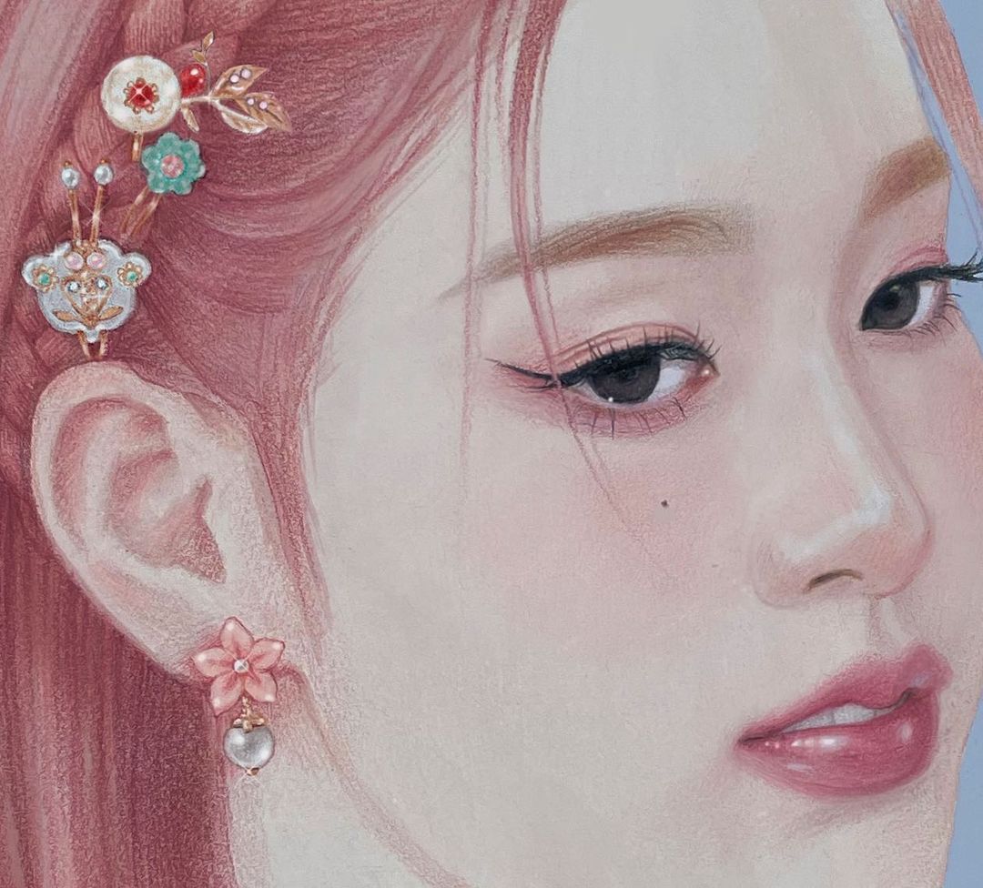Чувственные портреты девушек от корейской художницы