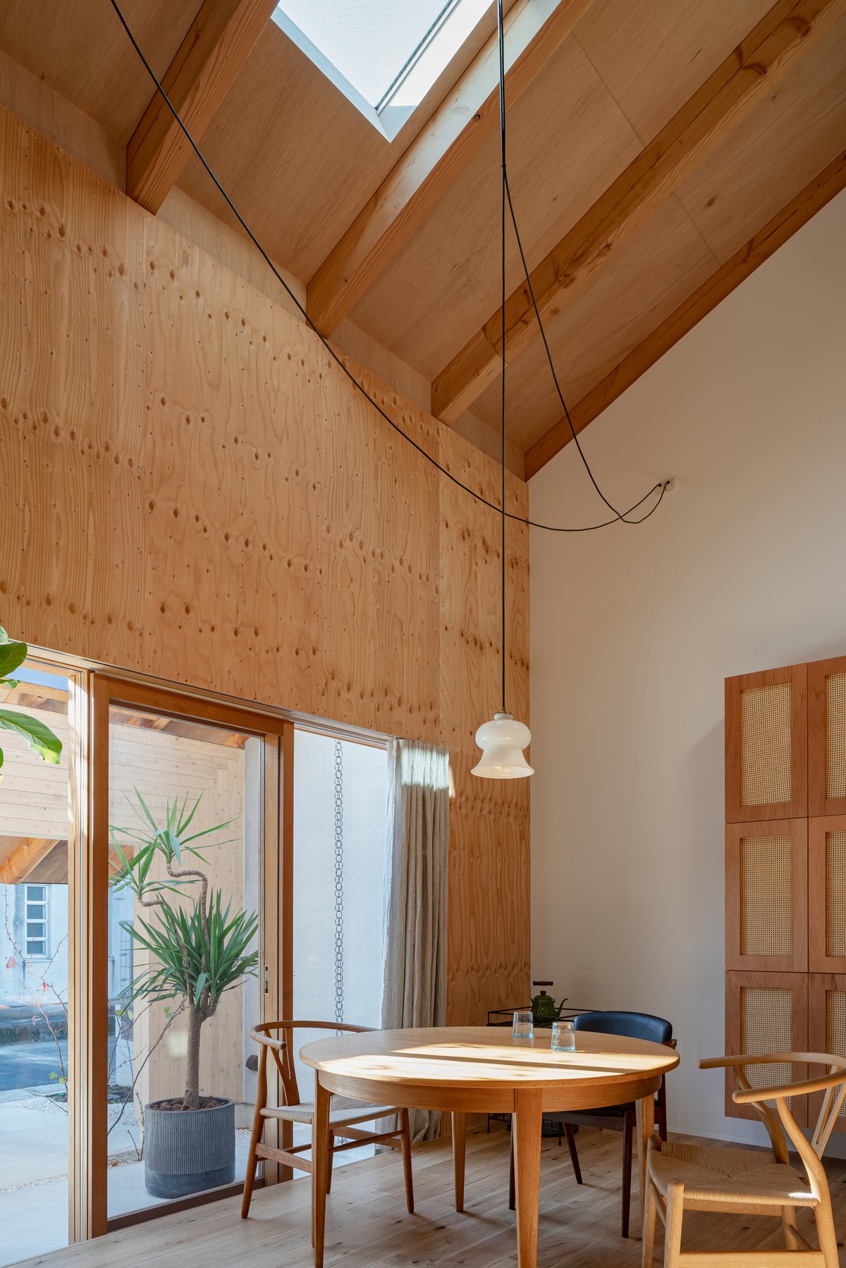 Дом с открытым пространством в Японии
